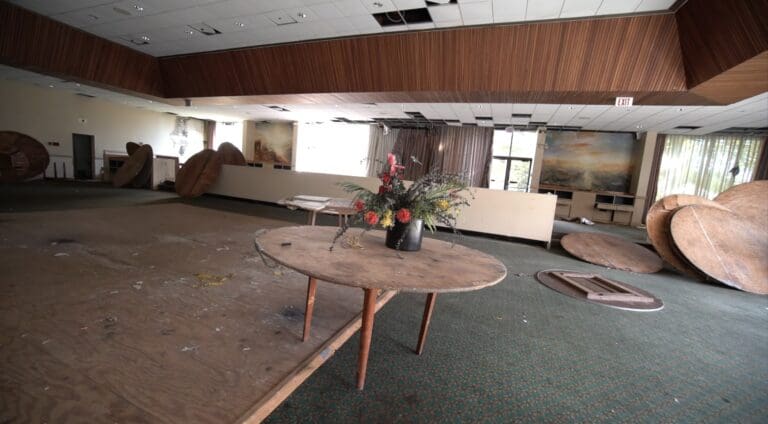 Abandoned Nevele Resort.